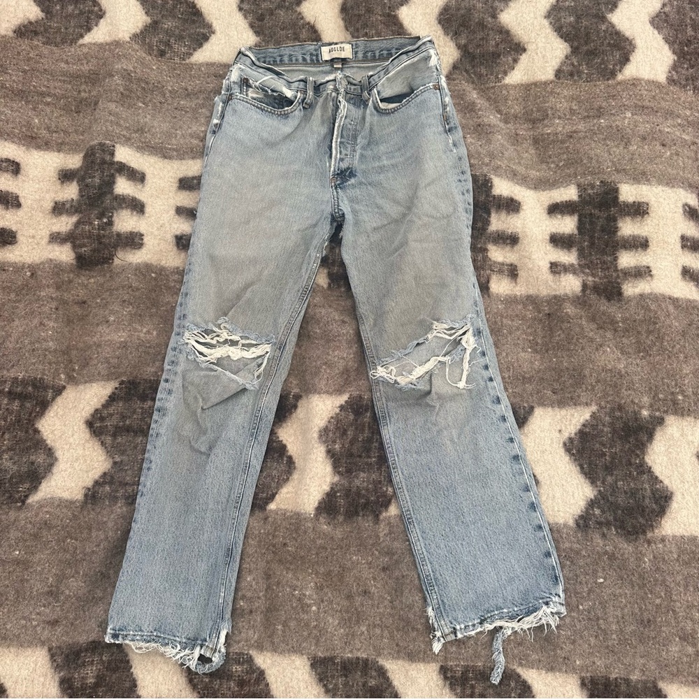 Agolde Lana Distressed Jeans
